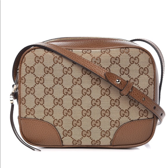 Gucci Handbags - GUCCI Crossbody GG Supreme Monogram Camera Bag